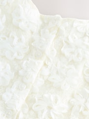 Ivory 3D Floral Occasion Dress (3mths-8yrs) - Image 6 of 7