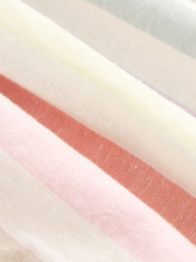 Arcoíris pastel - Vestido de verano abotonado (3 meses - 8 años) - Imagen 7 de 8