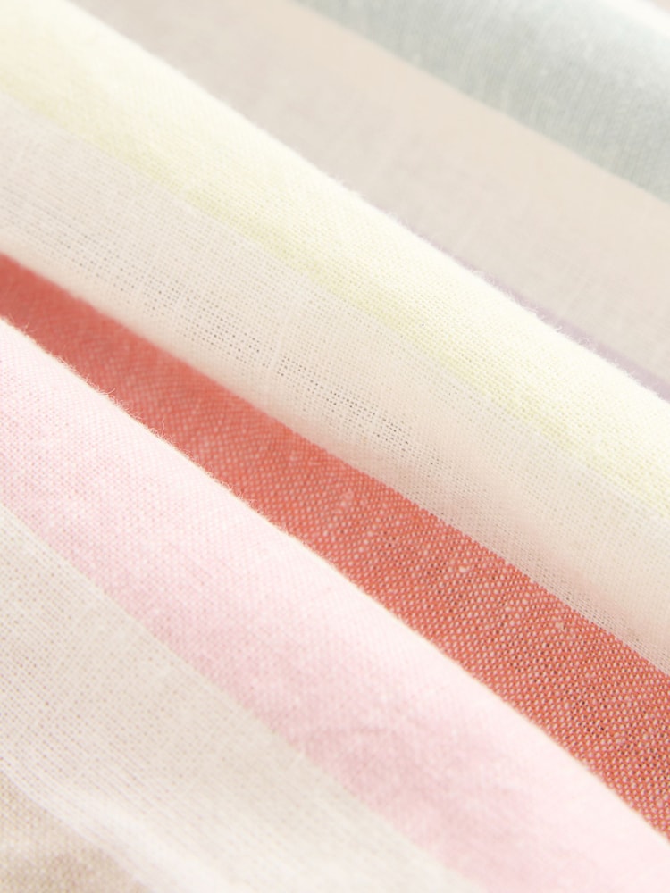 Pastel Rainbow Button Up Summer Dress (3mths-8yrs) - Image 7 of 8