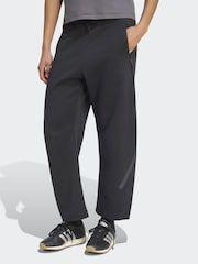 adidas Black Z.N.E. Open Hem Trousers - Image 2 of 6