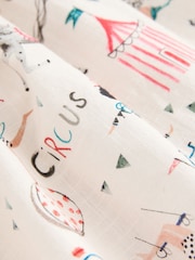Ecru Cream Circus Button Through Summer Dress (3mths-10yrs) - Image 7 of 8