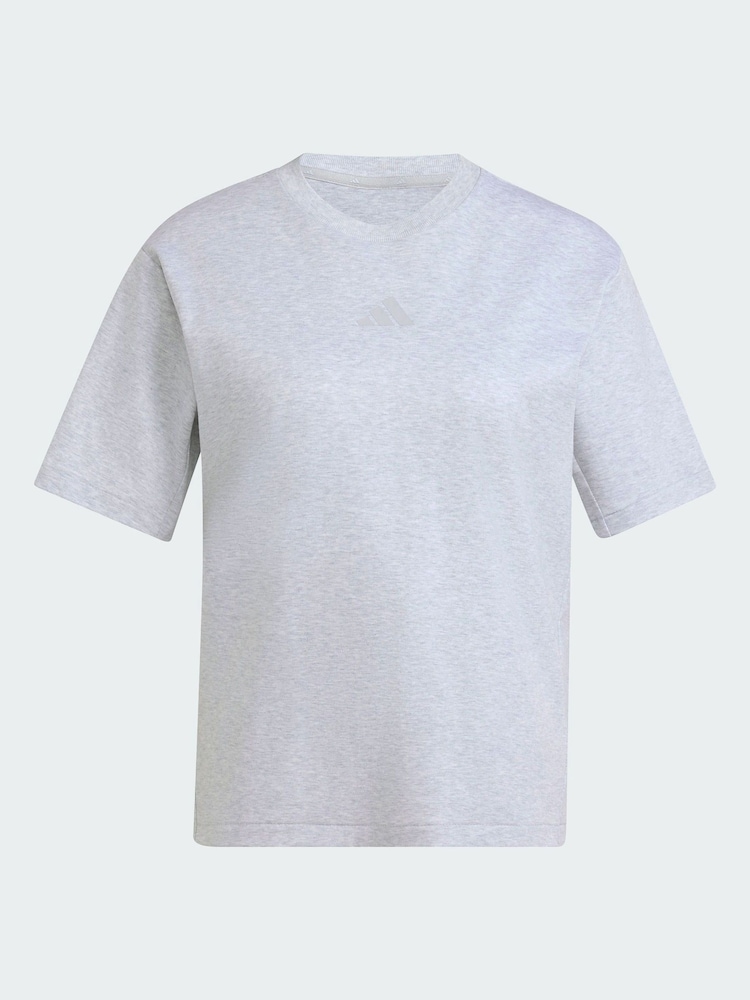 adidas Grey Z.N.E. T-Shirt - Image 6 of 6