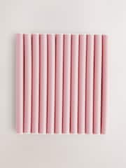 Light Pink Mini Foam Rollers 12 Pack - Image 2 of 5