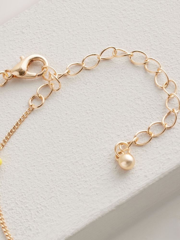Gold Tone SmileyWorld® Locket Necklace - Image 4 of 4