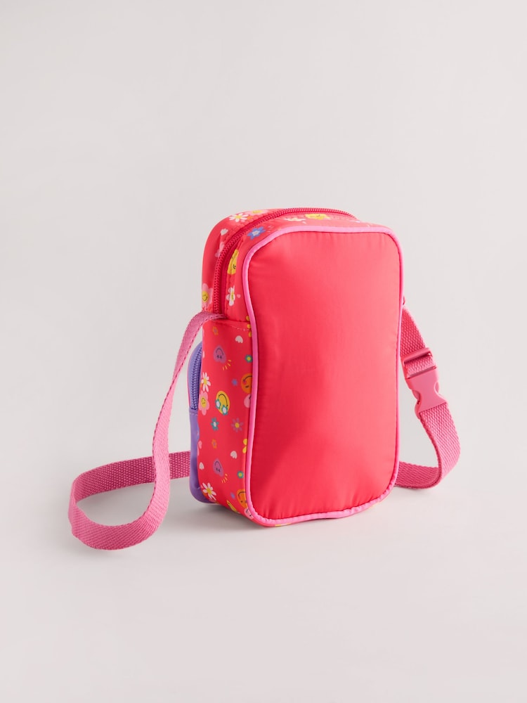 Red SmileyWorld® Cross-Body Bag - Image 2 of 6