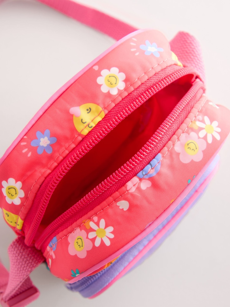 Red SmileyWorld® Cross-Body Bag - Image 6 of 6