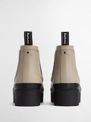 Barbour® Cream Halton Chelsea Wellington Boots - Image 3 of 5