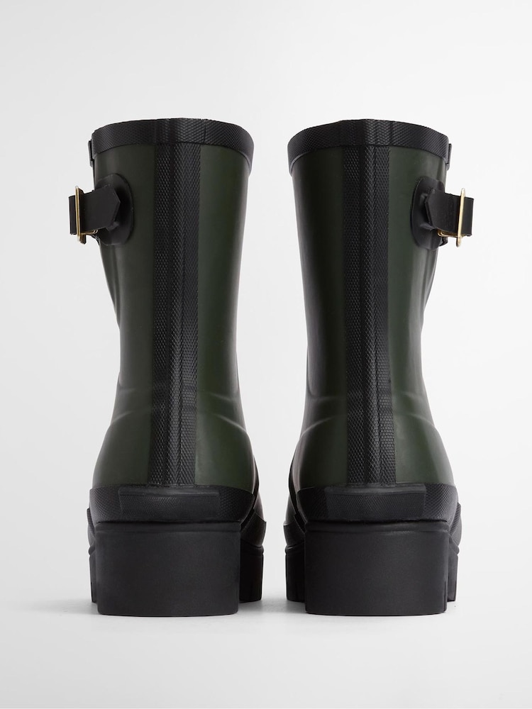 Barbour® Green Raelynn Wellington Boots - Image 3 of 8