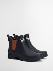 Barbour® Navy Blue Wilton Chelsea Wellington Boots - Image 2 of 6