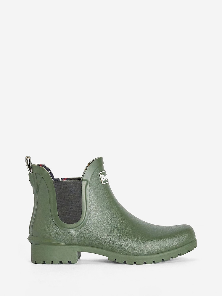 Barbour® Green Wilton Chelsea Wellington Boots - Image 1 of 4