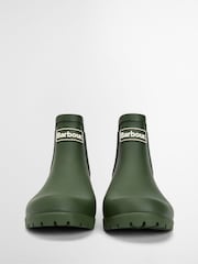 Barbour® Green Wilton Short Wellington Boots - Image 6 of 8