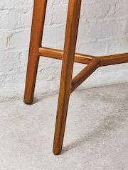 Fifty Five South White Mayan White Marble Console Table - Image 3 of 6