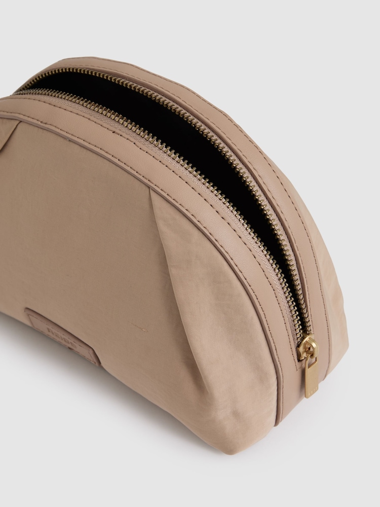 Reiss Blush Fiona Cosmetics Bag - Image 2 of 4