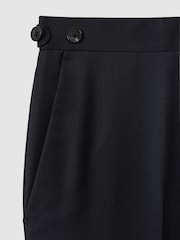 Marineblauw - Reiss Aspire Slim-Fit Wool Suit Trousers - Image 6 of 6