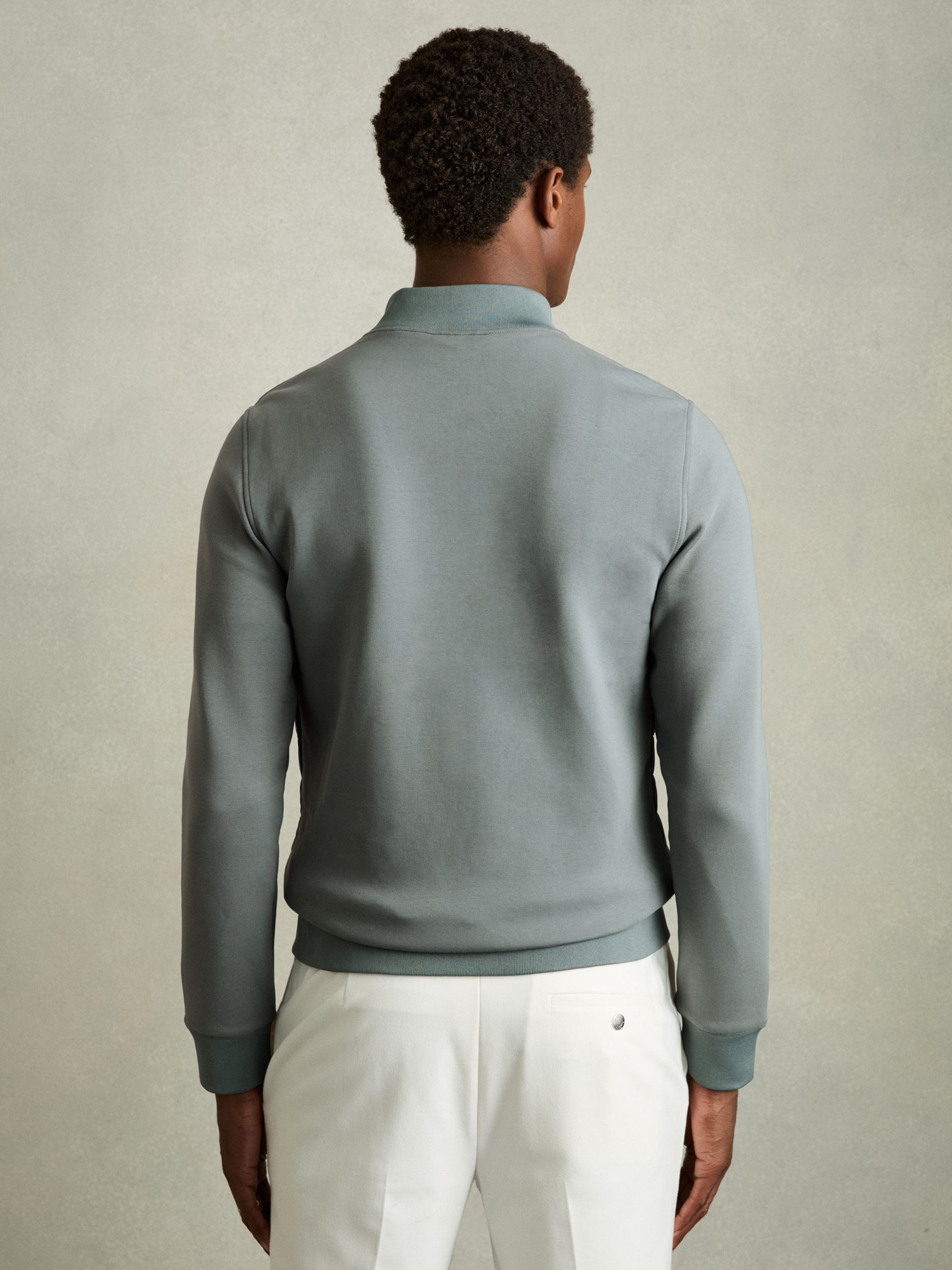 21年　FOXEY 41886 Knit Jacket “Zip Up Rib” 21年 FOXEY 41886 Knit Jacket “Zip Up Rib”