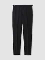 Zwart - Reiss Aspire Slim-Fit Wool Suit Trousers - Image 2 of 7