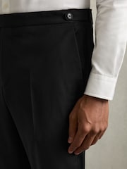 Zwart - Reiss Aspire Slim-Fit Wool Suit Trousers - Image 5 of 7