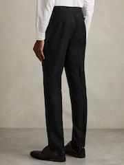 Zwart - Reiss Aspire Slim-Fit Wool Suit Trousers - Image 6 of 7