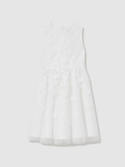 Reiss Clementine Tulle Floral-Embroidered Bridesmaid Dress - Imagen 2 de 4