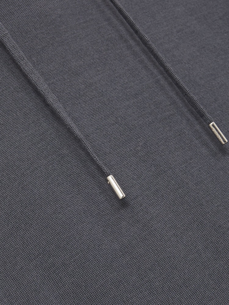 Sudadera con capucha de lana de merino con cordón ajustable Holland de Reiss - Imagen 6 de 6
