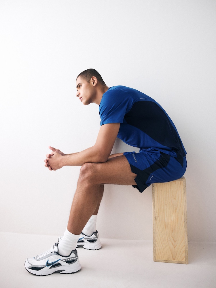 Azul - Columbia Three Pitch Black Shorts - Imagen 2 de 6