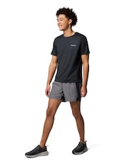 Gris - Columbia Three Pitch Black Shorts - Imagen 3 de 8