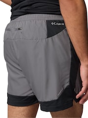Gris - Columbia Three Pitch Black Shorts - Imagen 6 de 8