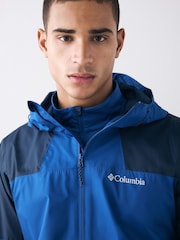 Синий - Columbia Inner Limits™ III Waterproof Black Jacket - Image 5 of 6