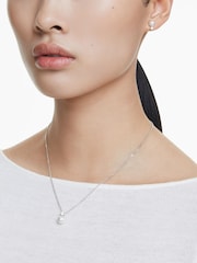 Swarovski Matrix com pérolas de cristal e lapidação redonda banhadas a ródio Jewellery Set - Imagem 7 de 7