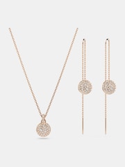 Swarovski Rose Gold Plated Meteora Jewelry Set - Image 1 of 7
