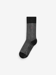 Tommy Hilfiger Mens Black Socks 2 Pack - Image 2 of 3