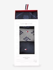 Tommy Hilfiger komplet 3 parov modrih ženskih nogavic - Slika 5 iz 5