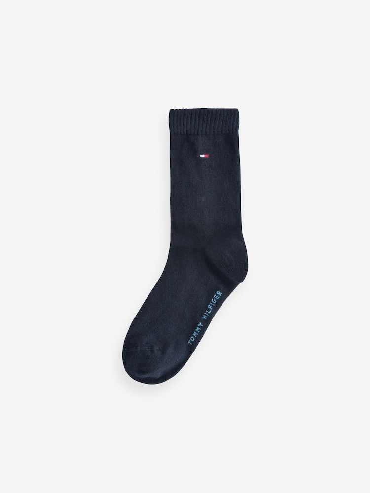 Tommy Hilfiger Women Blue Socks 2 Pack - Image 3 of 3 Tommy Hilfiger Women Blue Socks 2 Pack - Image 3 of 3