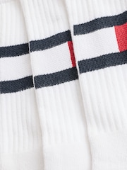 Tommy Hilfiger Flag White Socks 2 Pack - Image 4 of 5