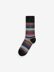 Набор из 2 пар черных мужских носков Tommy Hilfiger - Изображение 2 из 3