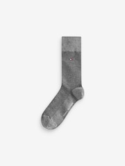 Tommy Hilfiger Mens Grey Socks 6 Pack - Image 5 of 8
