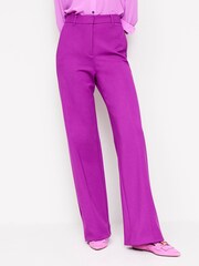 Boden Purple Westbourne Ponte Trousers - Image 4 of 5