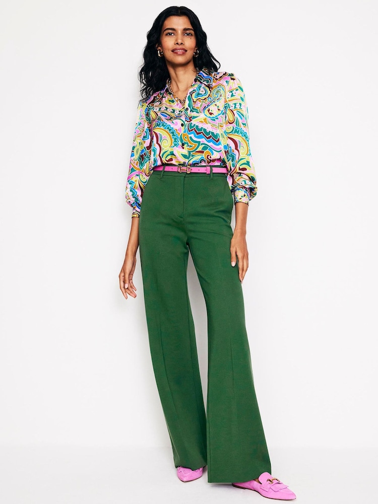 Verde - Pantalones de punto roma Westbourne de Boden - Imagen 1 de 5