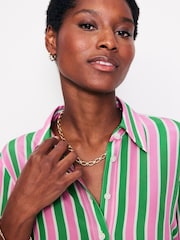 Boden Green Sienna Silk Shirt - Image 4 of 5