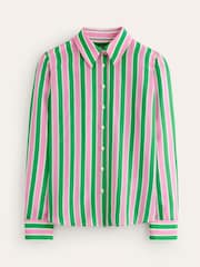 Boden Green Sienna Silk Shirt - Image 5 of 5