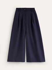 Boden Blue Tailored Cropped Trousers - Image 5 of 5
