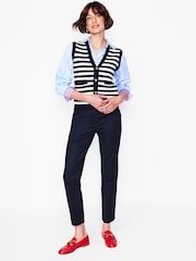 Boden Blue Richmond 7/8 Trousers - Image 1 of 5