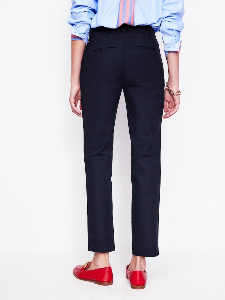 Boden Blue Richmond 7/8 Trousers - Image 3 of 5