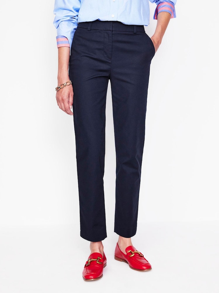 Boden Blue Richmond 7/8 Trousers - Image 4 of 5