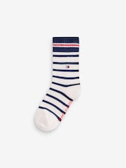 Tommy Hilfiger Otroška modra nogavice 3 Paket - Slika 2 iz 4