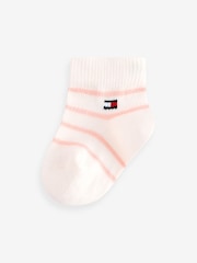 Tommy Hilfiger Baby Pink Socks 3 Pack - Image 4 of 4
