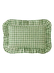 Cath Kidston Sage Dolly Rose 100% Cotton Polyfilled Cushion - Image 3 of 4