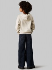 Calvin Klein Natural City Scene Graphic Hoodie - Image 2 of 4