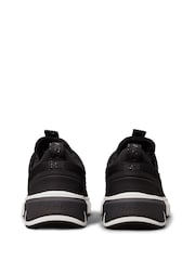 Calvin Klein Black Low Top Lace Up Knit Trainers - Image 3 of 6