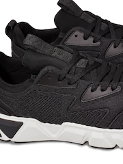 Calvin Klein Black Low Top Lace Up Knit Trainers - Image 6 of 6
